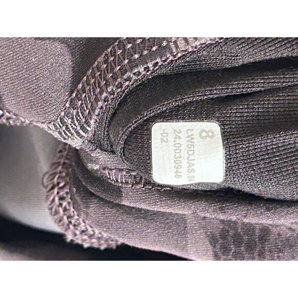 Lululemon Wunder Train High-Rise Tight 28" Hidden Heritage Lace Black Multi 8 - Picture 9 of 9